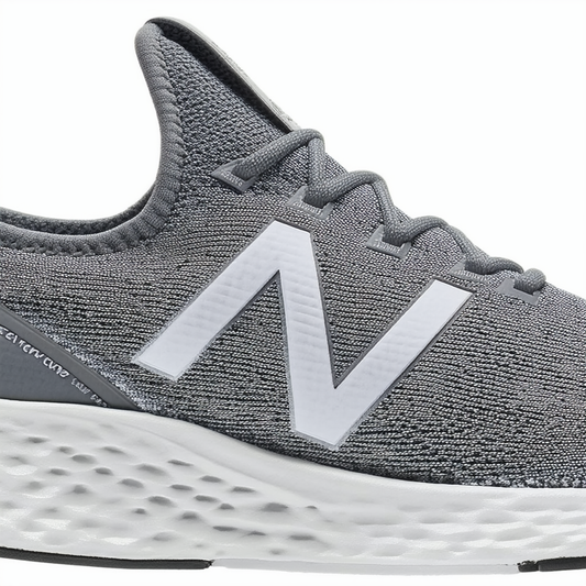New Balance Men's Fresh Foam Cruz V2 Sneaker, Grey/White, 10.5 2E US