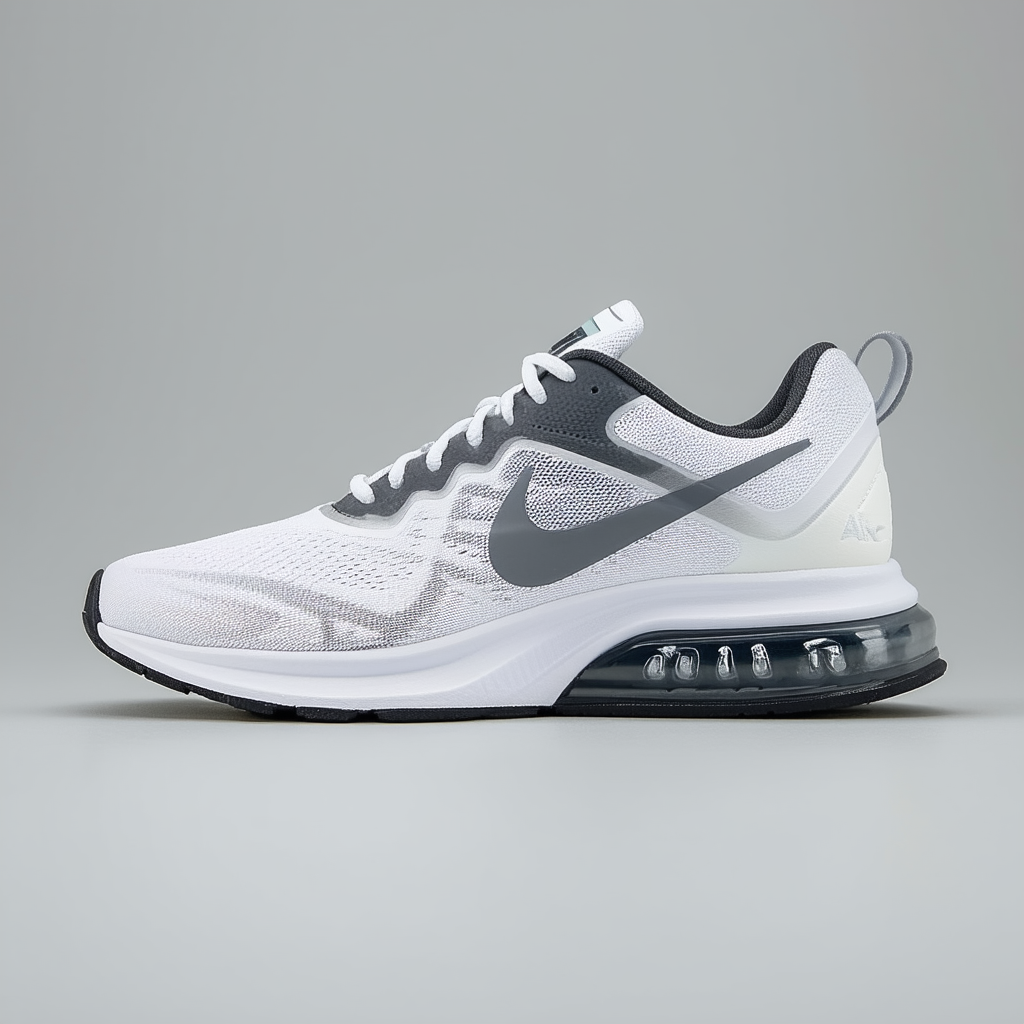 Nike Men's Air Max Torch 4 Running Shoe (White/Anthracite/Wolf Grey Size, 15 D(M) US)