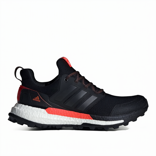 adidas New Women's Response TR Boost Hiking Shoe Black/Flash Red 9.5