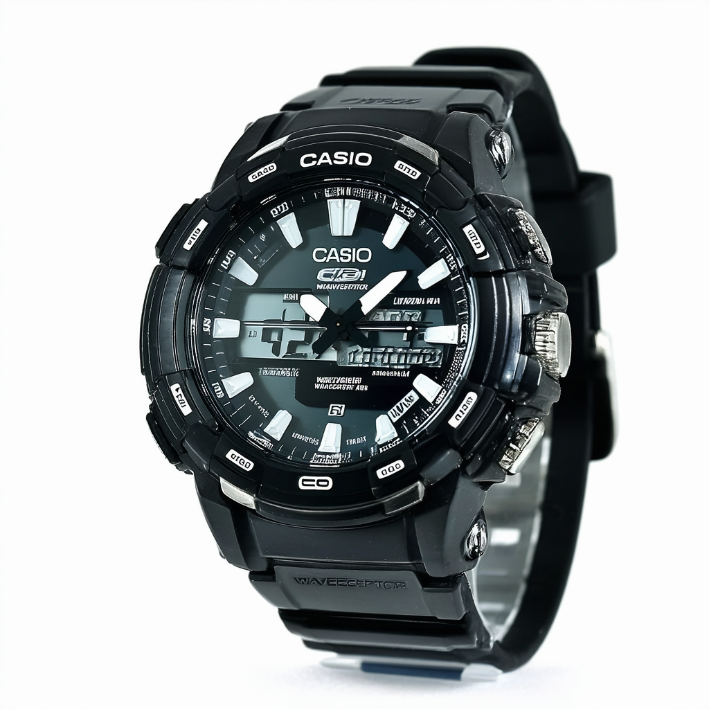 Casio Men's WVA107HDA-1AV Waveceptor Atomic Watch