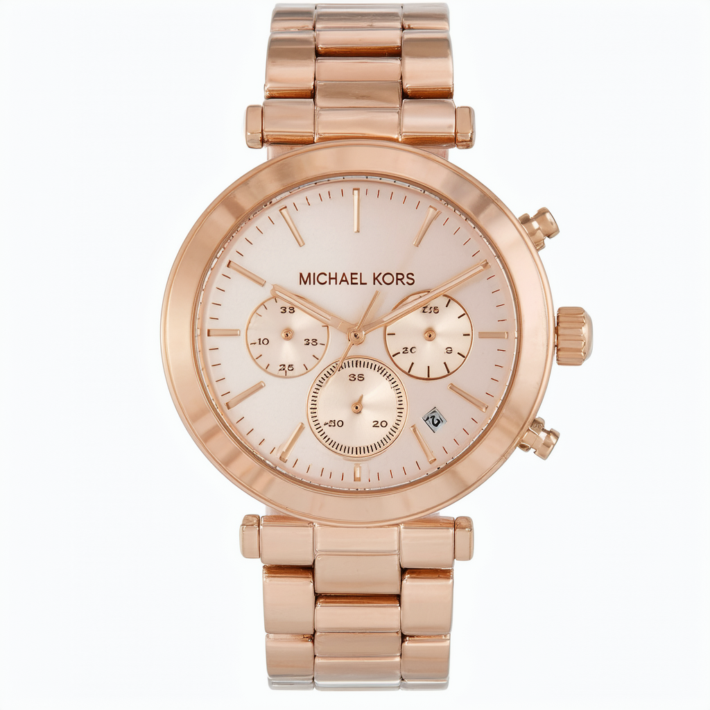 Michael Kors Women's Norie Rose Gold-Tone Watch MK3585