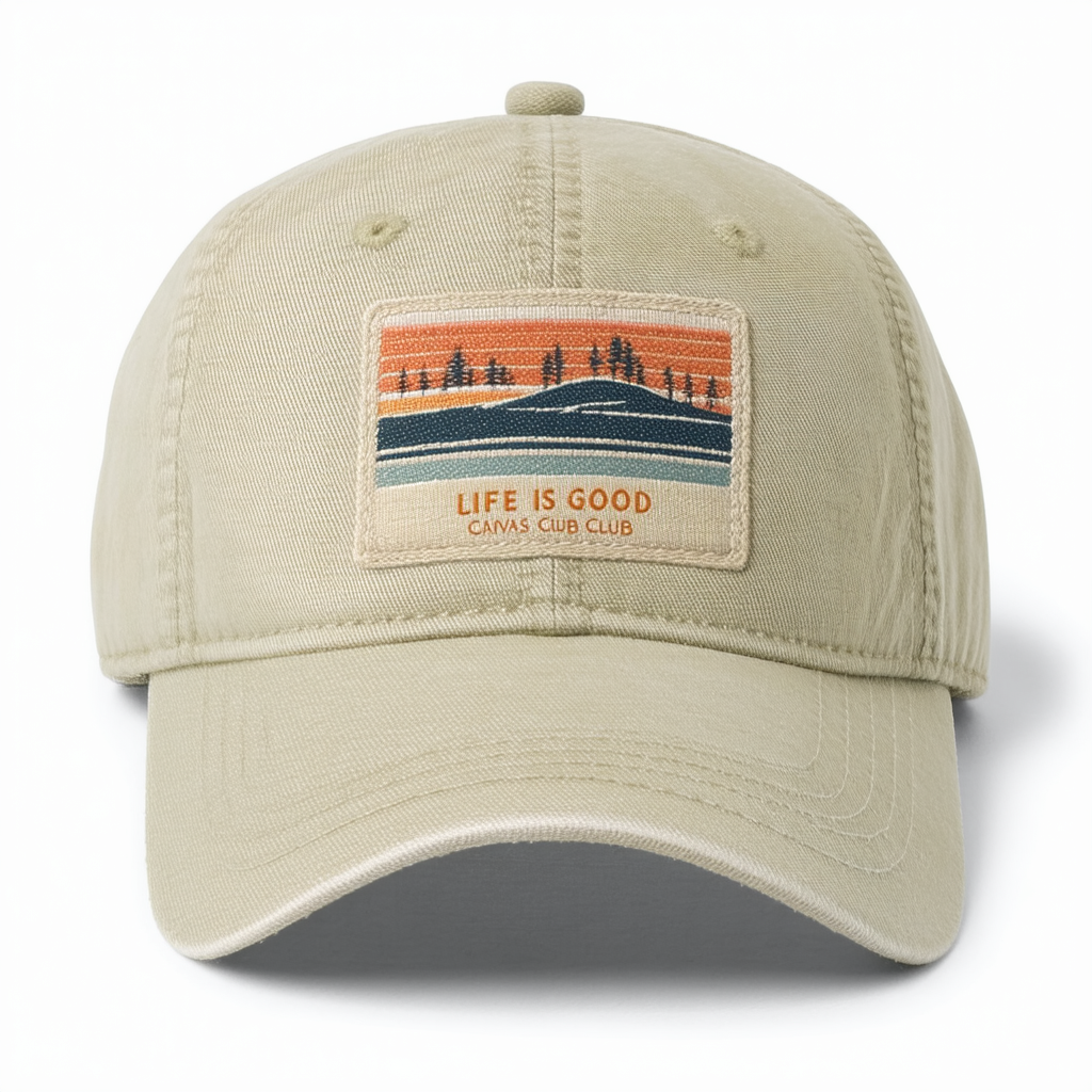 Life is Good Women's Canvas Outdoors Club Chill Cap
