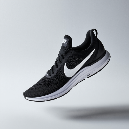 Nike Women's Road Running Shoe, Black White, US 8.5