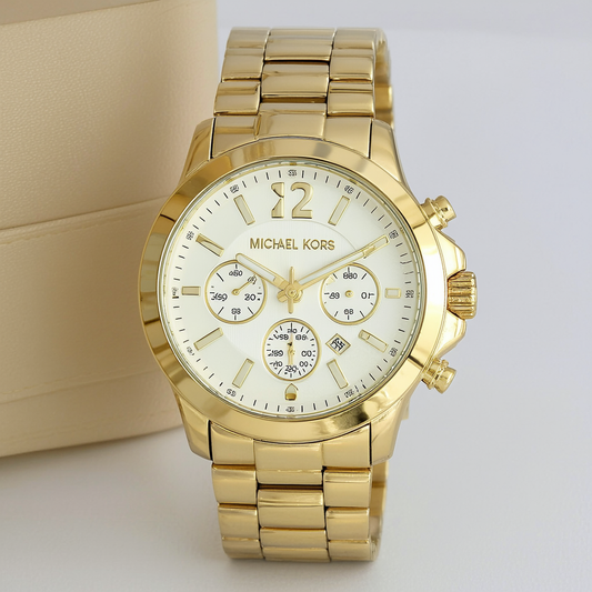 Michael Kors Women's Runway Gold-Tone Watch MK5706
