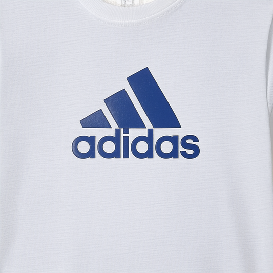 adidas Boys' Short Sleeve Logo Tee T-Shirt
