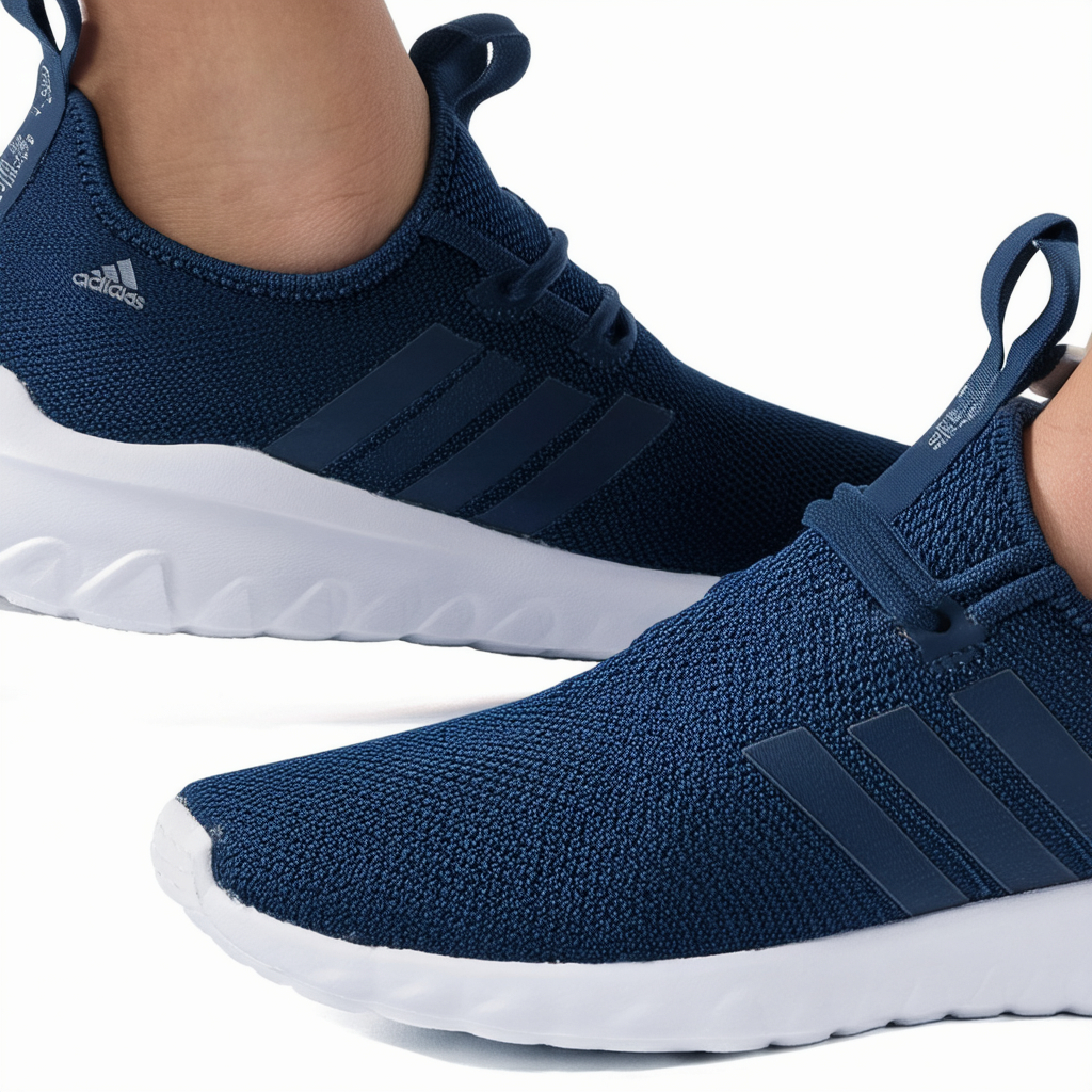adidas Women's Cloudfoam Lite Racer Slip On Runner (Conavy, 6.5)