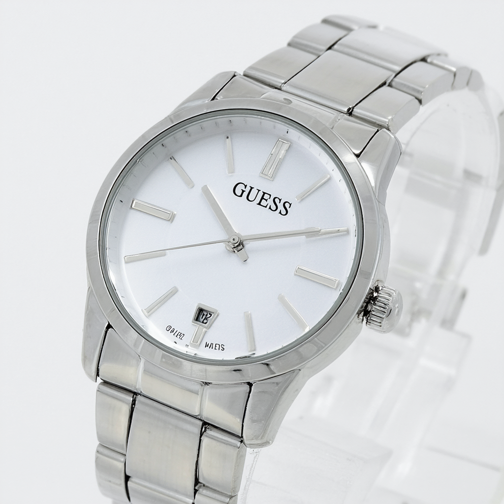 GUESS Women's Quartz Stainless Steel Casual Watch, Color:Silver-Toned (Model: U0945L1)