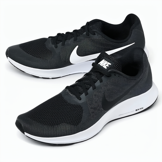 Nike Men's FS Lite Run 4 Running Shoe Black/White/Anthracite/Cool Grey 12
