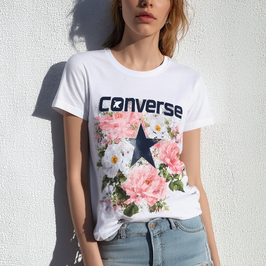 Converse Women's Floral Graphic T-Shirt