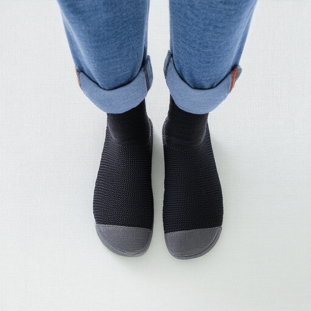 TOMS Knit Classics Black Mesh 10009910 Youth 1