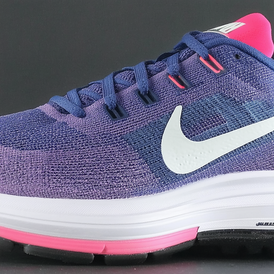 Nike Women's Downshifter 6 Pink Pow/White/Blue Graphite Running Shoe 8.5 Women US