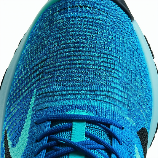 NIKE Women's WMNS Free 4.0 Flyknit, Blue Lagoon/Black-Game Royal, 9.5 M US