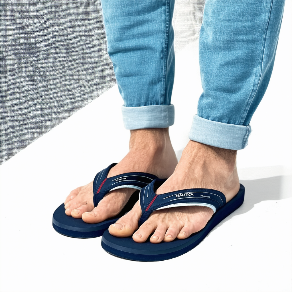 Nautica Men's Brookbury Flip Flop