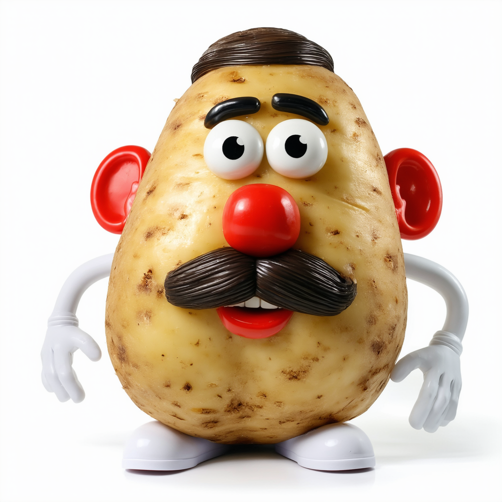 Mr Potato Head Big Potato Unisex Adult T Shirt for Men and Women