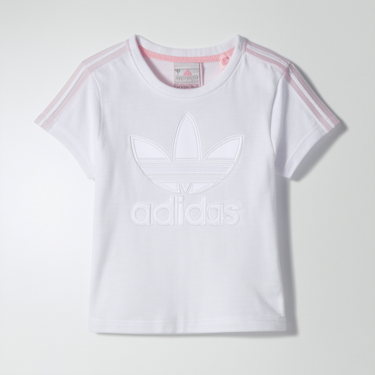 Adidas Baby Girls' Trefoil Tee