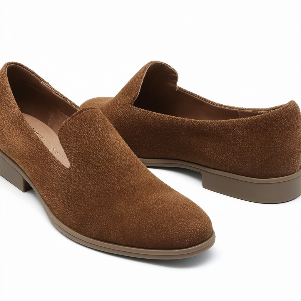NATURAL SOUL BY NATURALIZER Women's Frasier (Oxford Brown Suede 7.5 M)