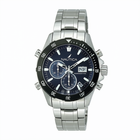 Nautica Men's N14537G NST Stainless Steel Watch