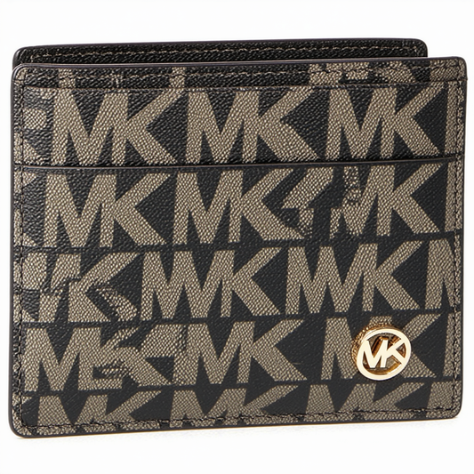 Michael Kors Jet Set Signature Logo Print Wallet