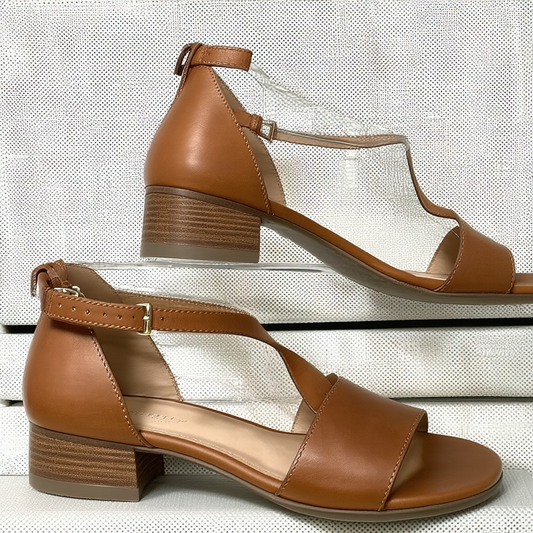 Naturalizer Women's Saddle Tan Perfed Smooth Pola 8 B(M) US