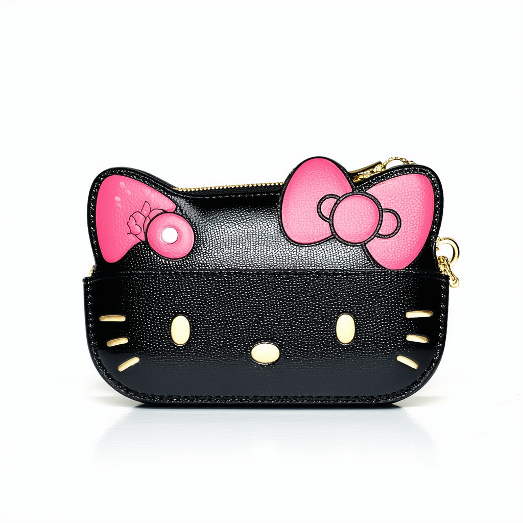 Loungefly - Hello Kitty Black Embossed Multi Case