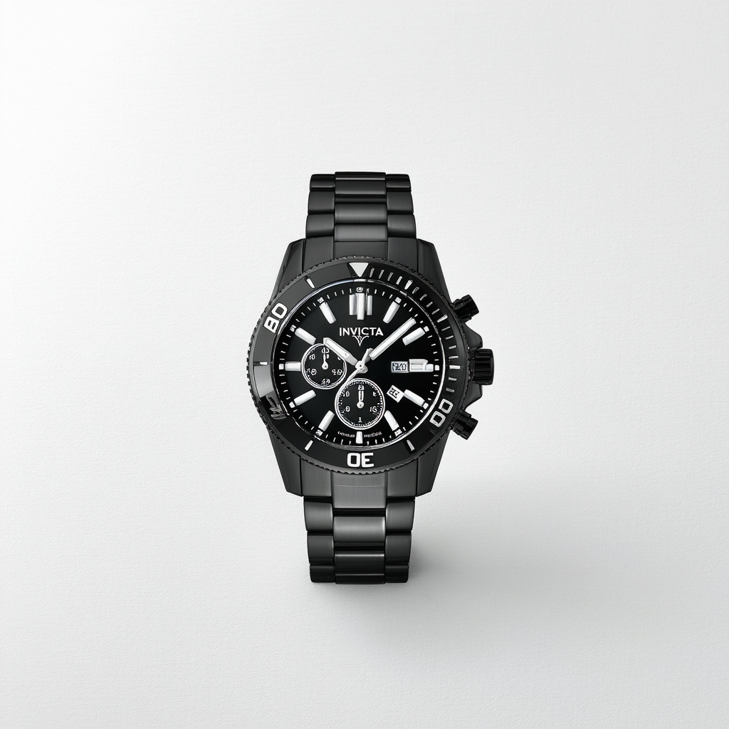 Invicta Men's 28028 Bolt Analog Display Quartz Black Watch