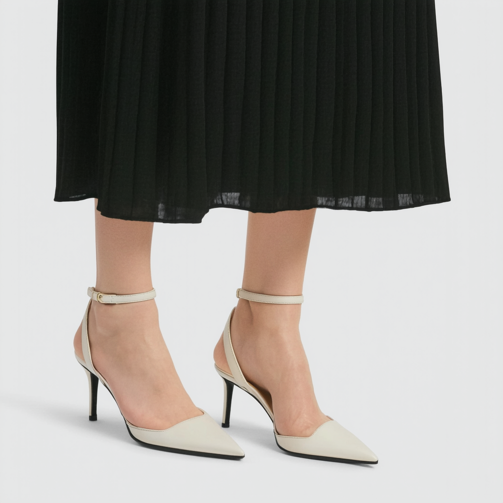 NINE WEST Women's Every Pump,Off White,6.5 M US