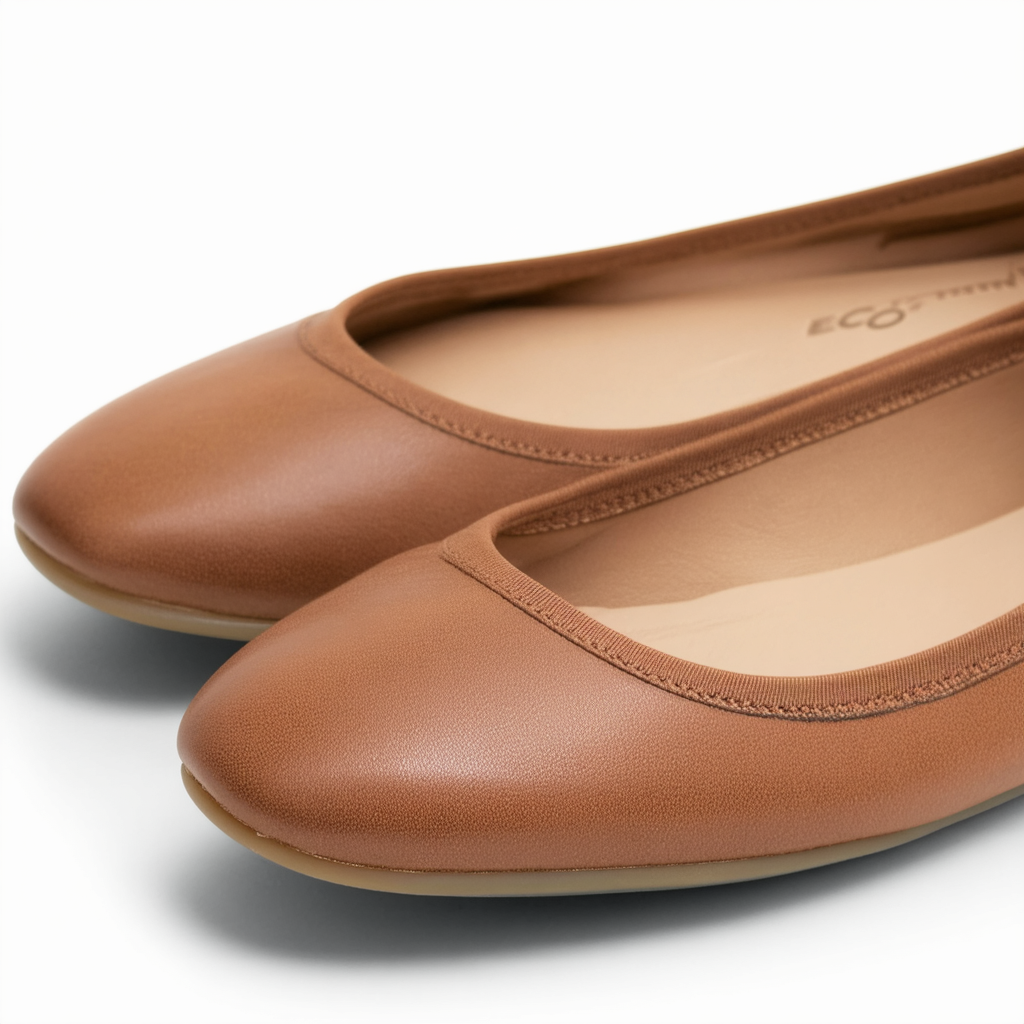 ECCO Women's Ballerina Ballet Flat