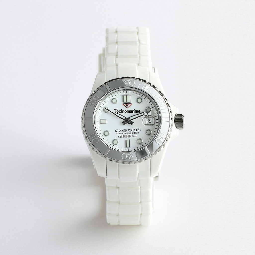 Technomarine Women's TM-115001 Cruise Monogram Analog Display Japanese Quartz White Watch