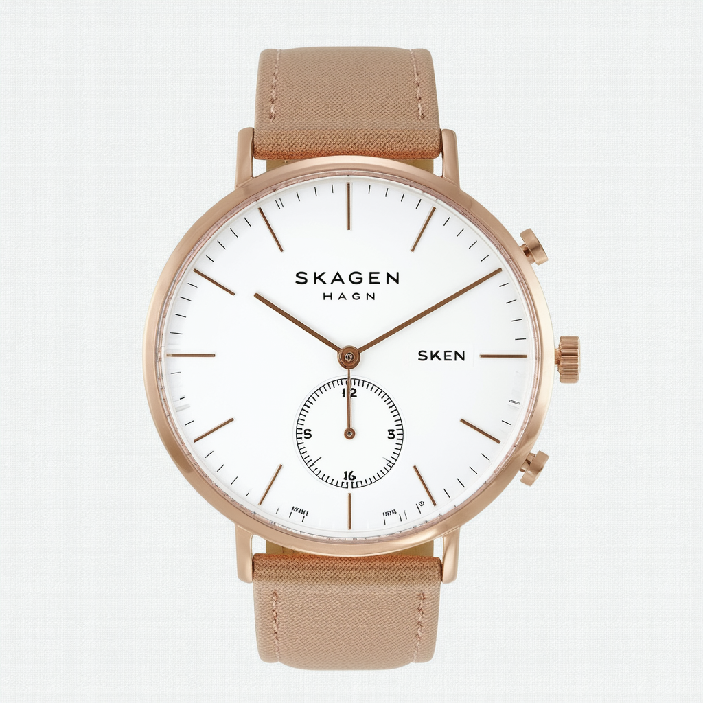 Skagen Men's SKW6444 Hagen Analog Display Japanese Quartz Rose Gold Watch