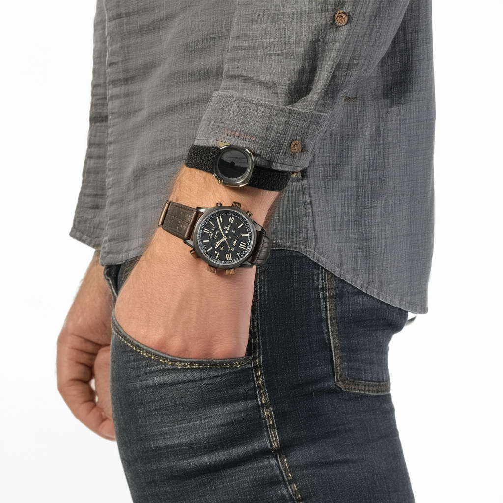 Tissot Men's T0954173605702 Analog Display Swiss Quartz Black Watch