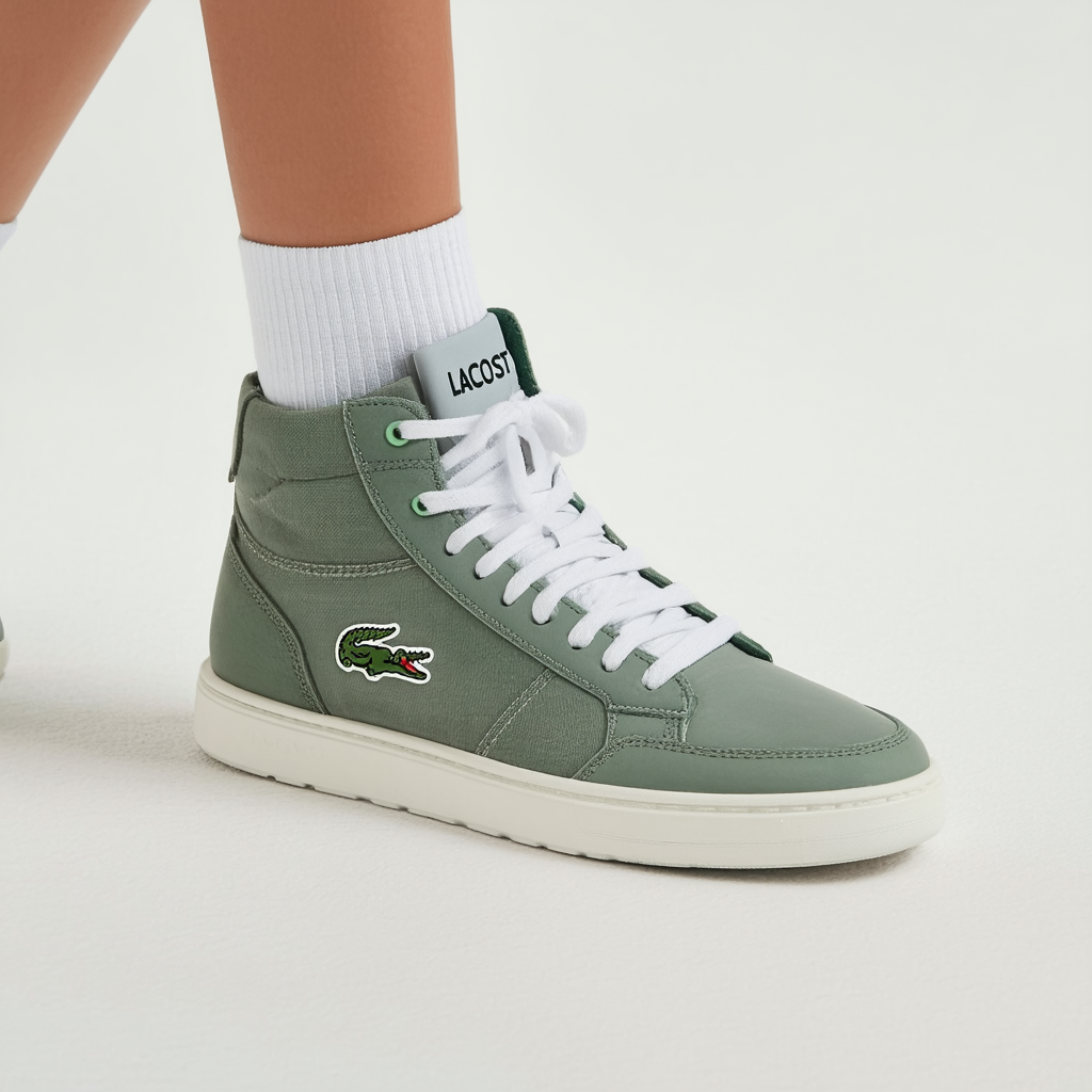 Lacoste Women's Tramline Mid Sneaker
