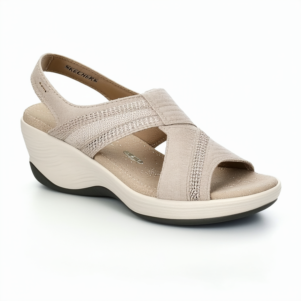 Skechers Women's Shape Ups XF Pendulum Wedge Sandal