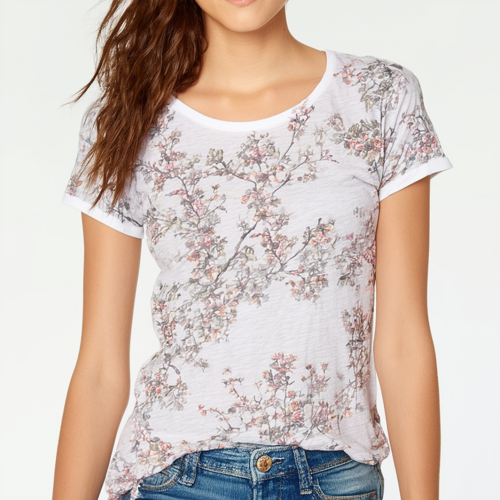 Roxy Juniors' Perennial Scoop Neck Tee