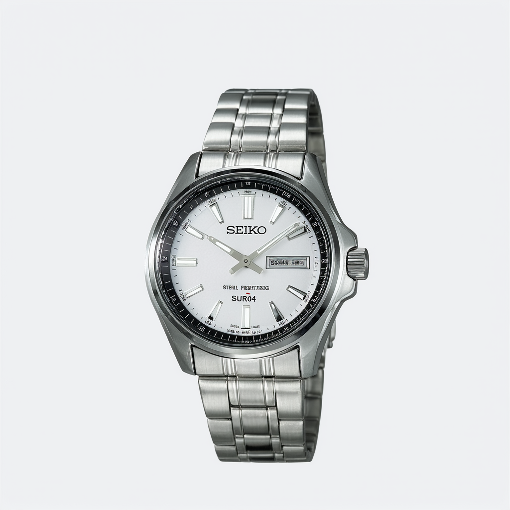 Seiko Three-Hand Stainless Steel Men's watch #SUR041