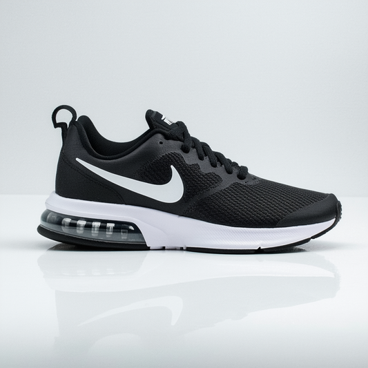 Nike Mens Air Max Tavas Ltr Black/White Running Shoe 10 Men US