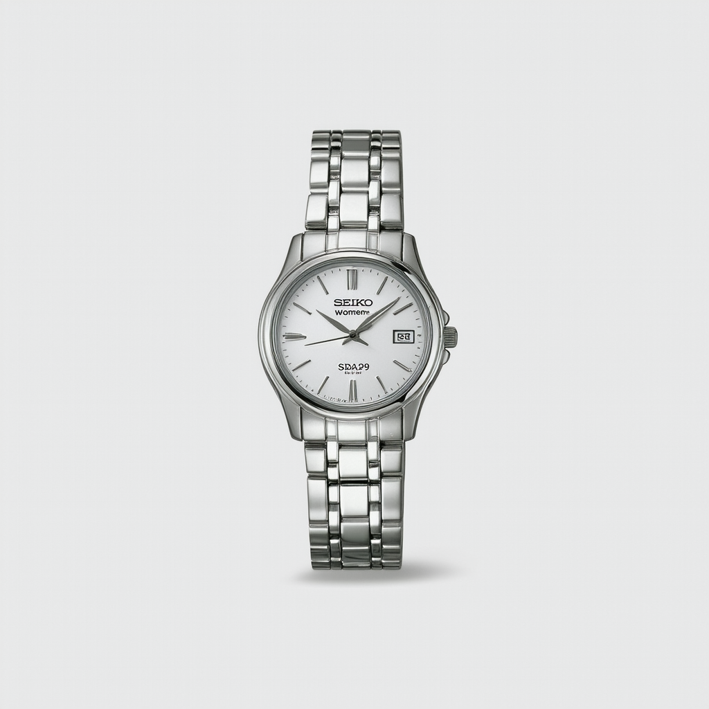 Seiko Women's SXDA29 Dress Silver-Tone Watch