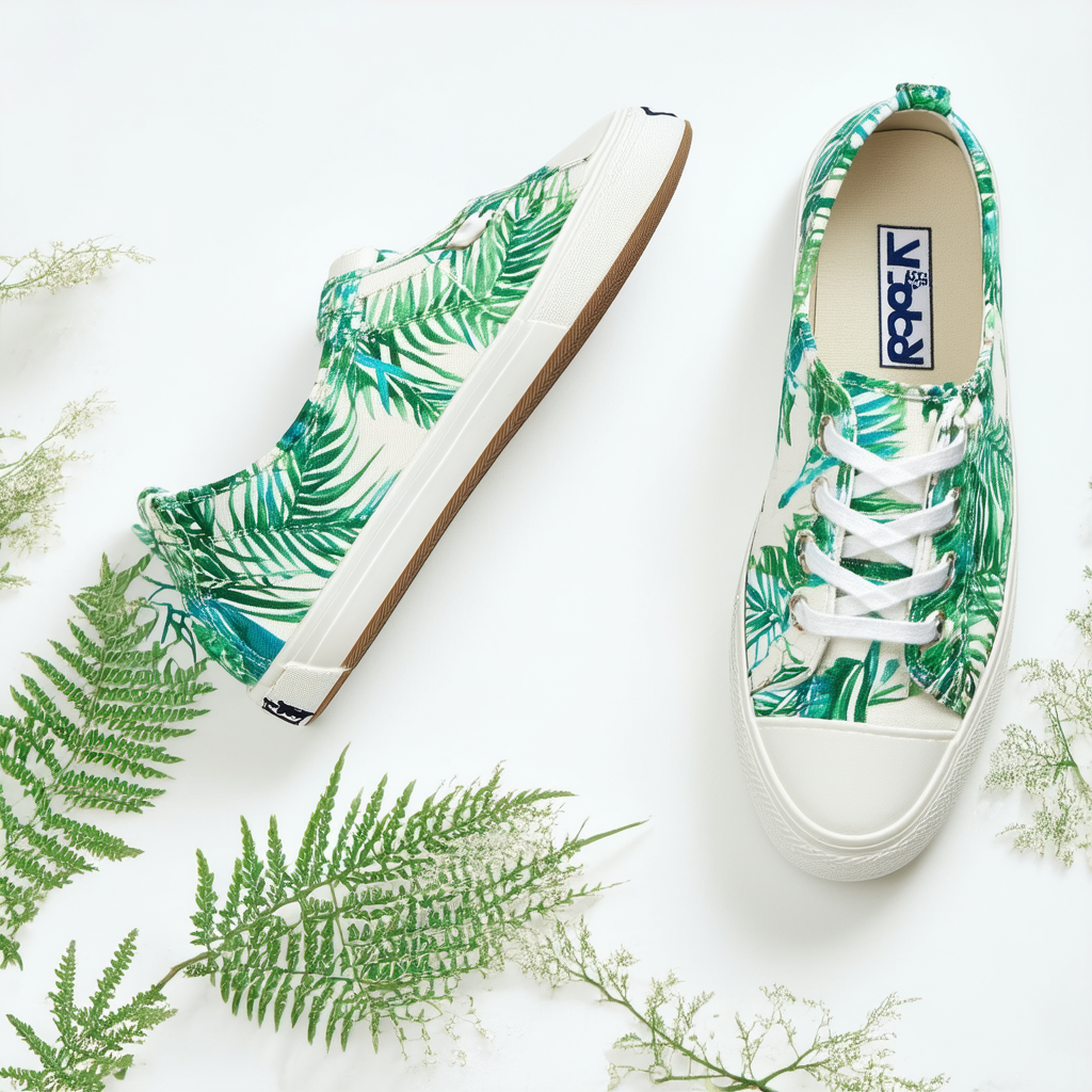 Keds Women's Triple Tropical Fern Fashion Sneaker