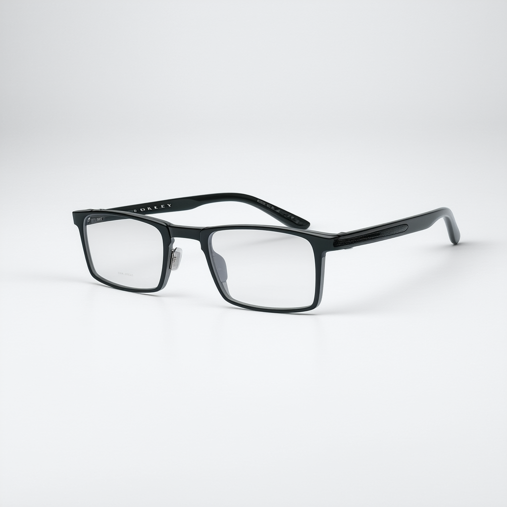Oakley Men's Ox5138 Tie Bar Rectangular Prescription Eyeglass Frames