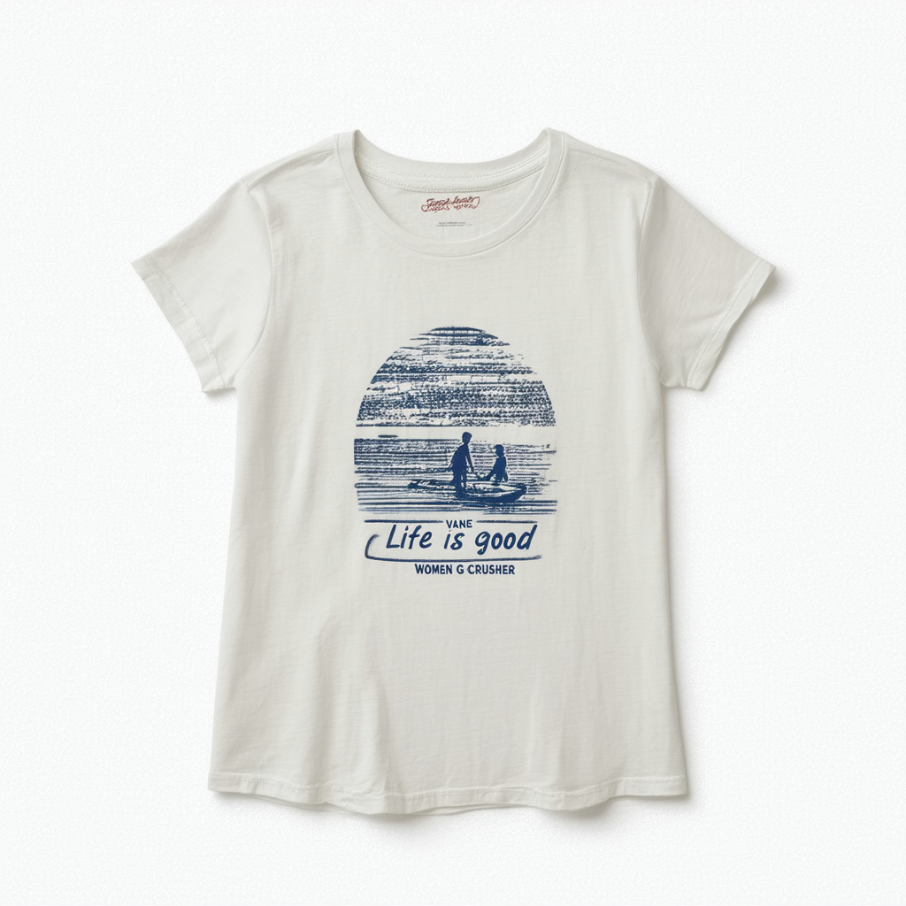Life is good Women's Jackie Van Go Crusher Tee