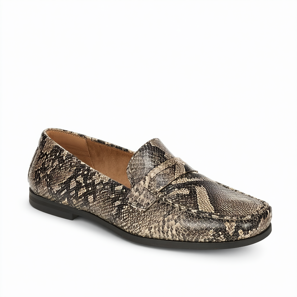 UGG Women's Jonette Snake Penny Loafer