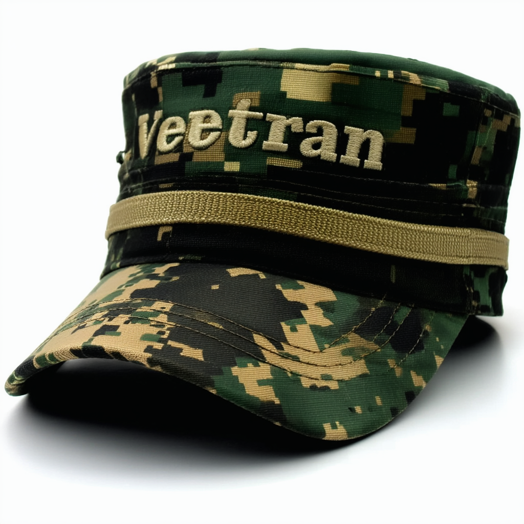 Veteran Military Multiservice Custom Hats Name Your Own, Best Gift
