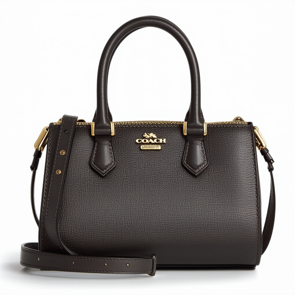 COACH Leather Mini Bennett Shoulder Bag Handbag