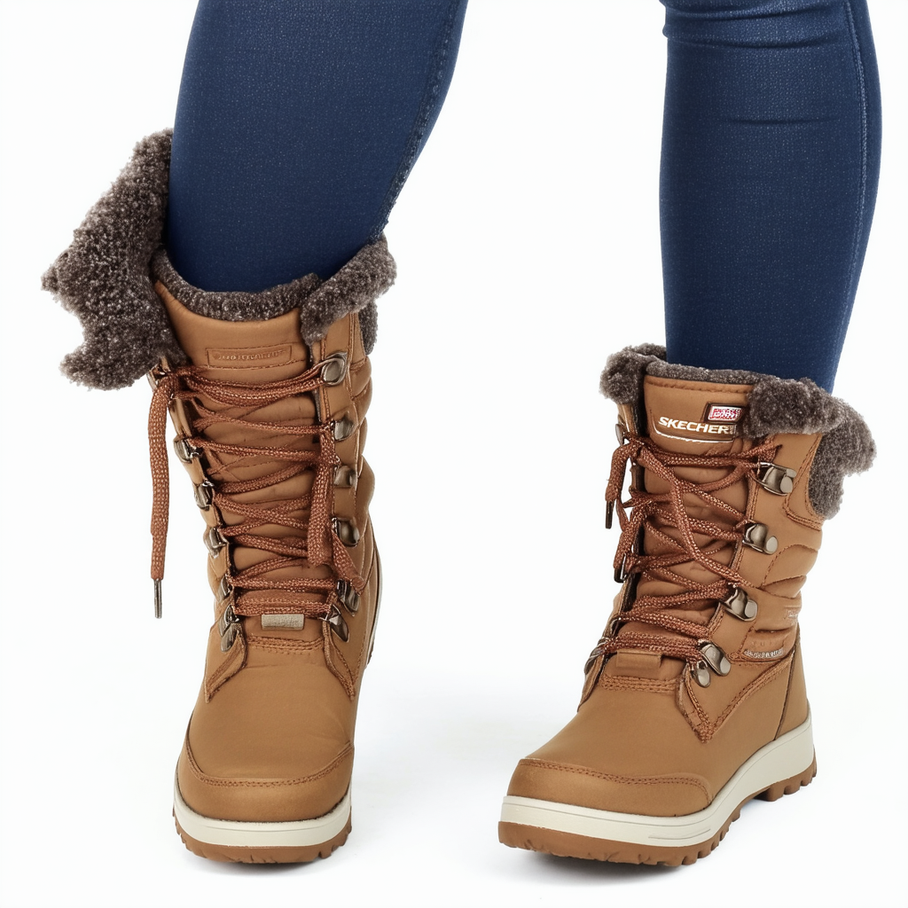 Skechers Boots Womens Tone Ups Chalet Snow Day