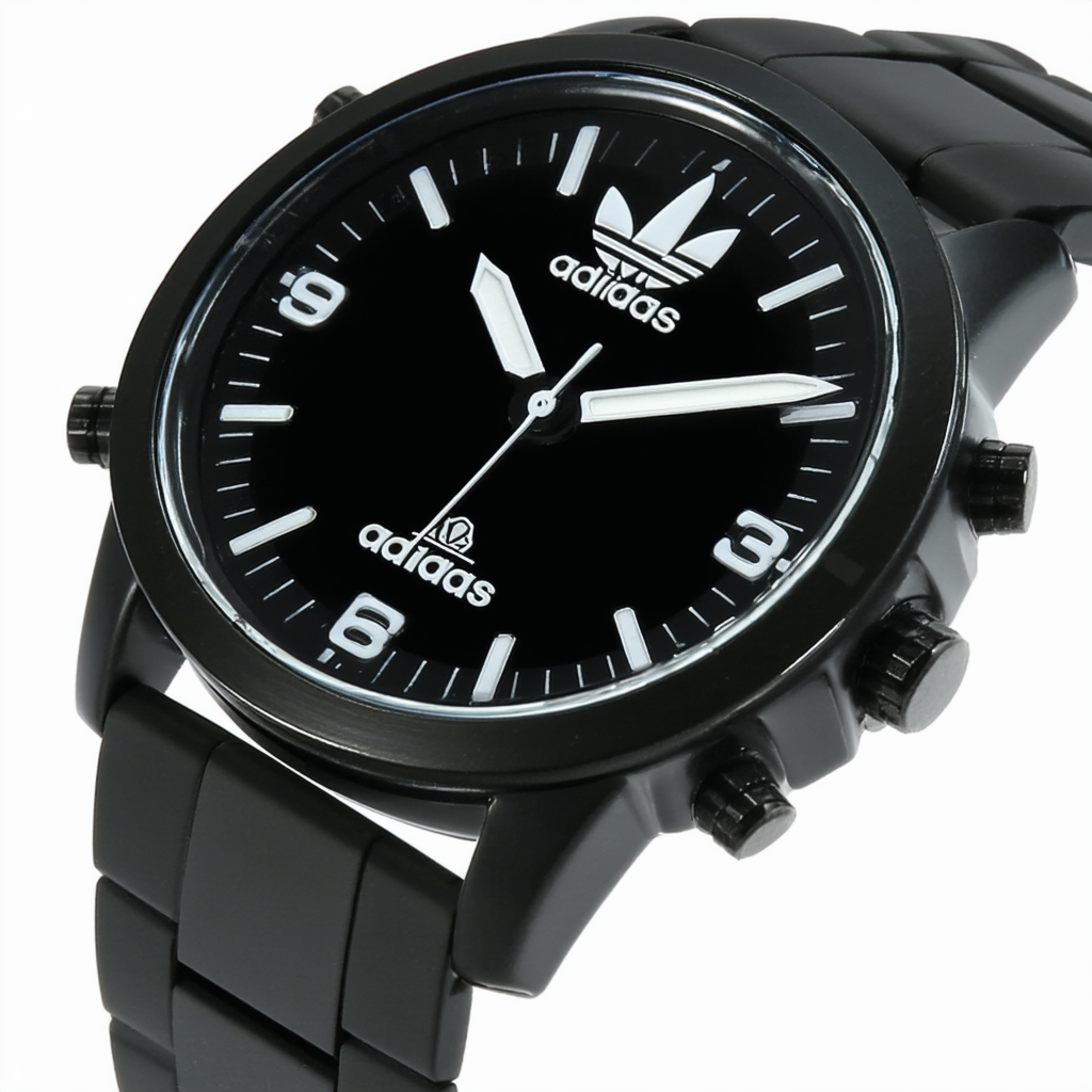adidas Unisex ADP3122 Digital Display Analog Quartz Black Watch