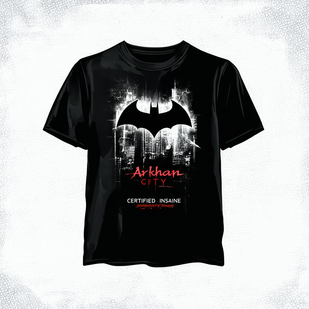 Batman Arkham City-Certified Insane T-Shirt