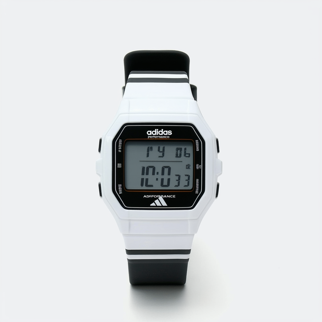 Adidas Performance ADP6091 White Duramo XL Digital Watch