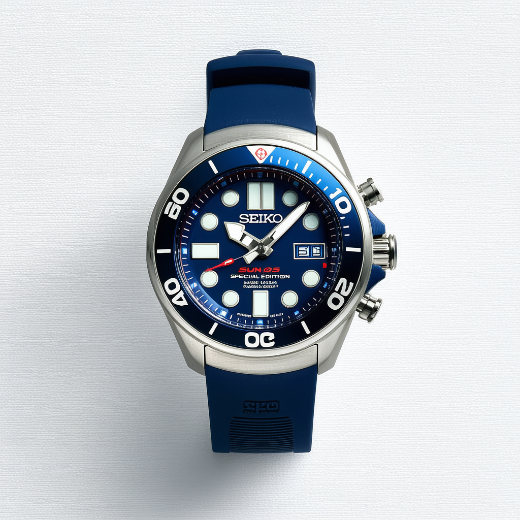 Seiko SUN065 Special Edition Padi Kinetic GMT Diver Watch by Seiko Watches