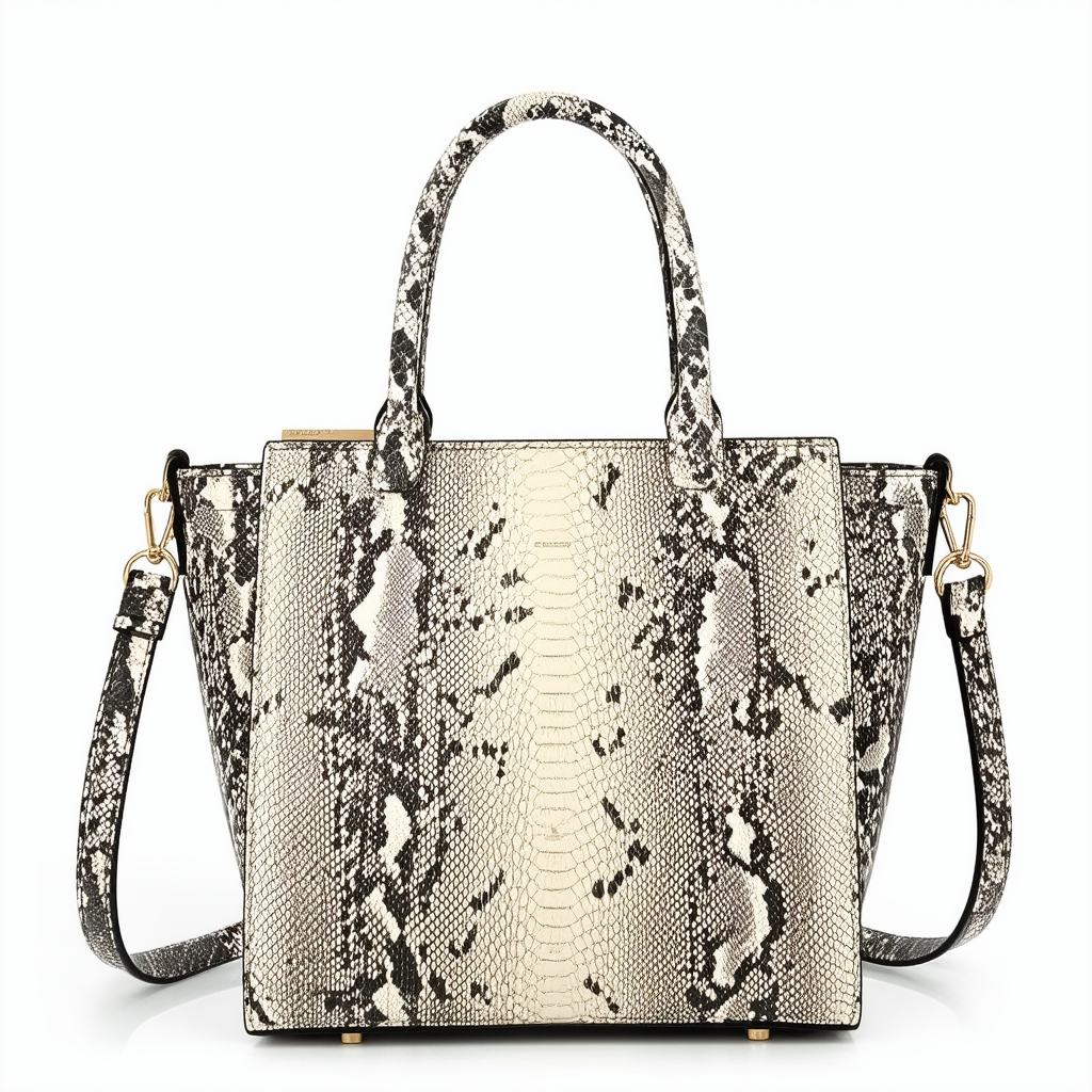 Nine West Snake Charmer Large Satchel