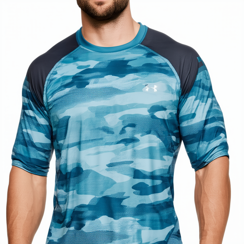Under Armour Men's Iso-chill Shore Break Camo T-Shirt