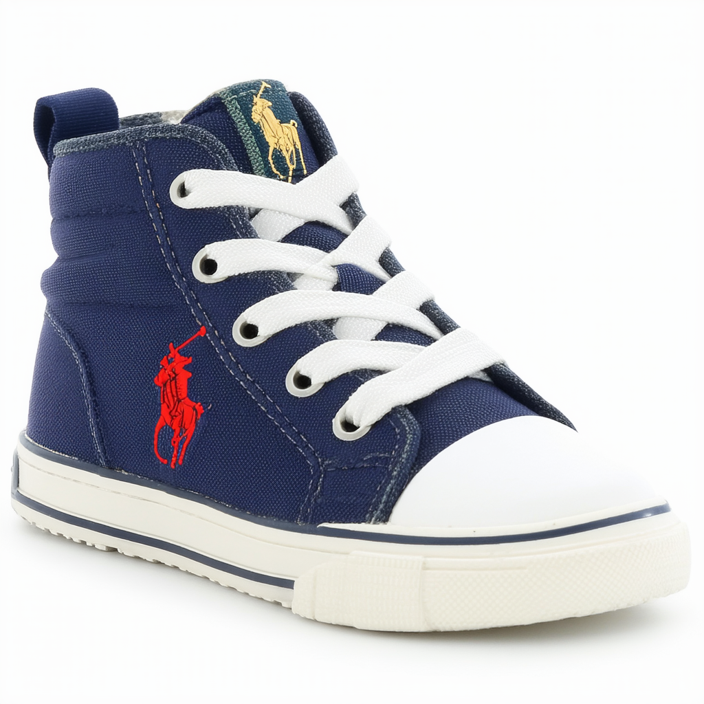 Polo Ralph Lauren Kids Faxon II Lace-Up Sneaker (Toddler/Little Kid/Big Kid)